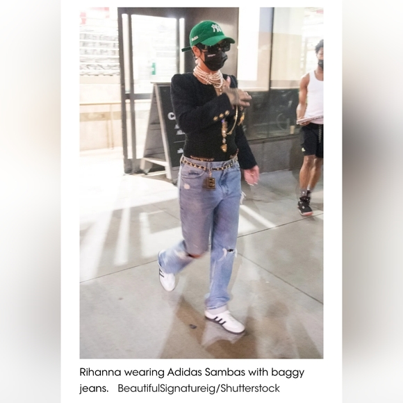 ADIDAS SAMBA CLASSIC *RARE* UNISEX W/10 M/9 free shipping - Picture 6 of 7